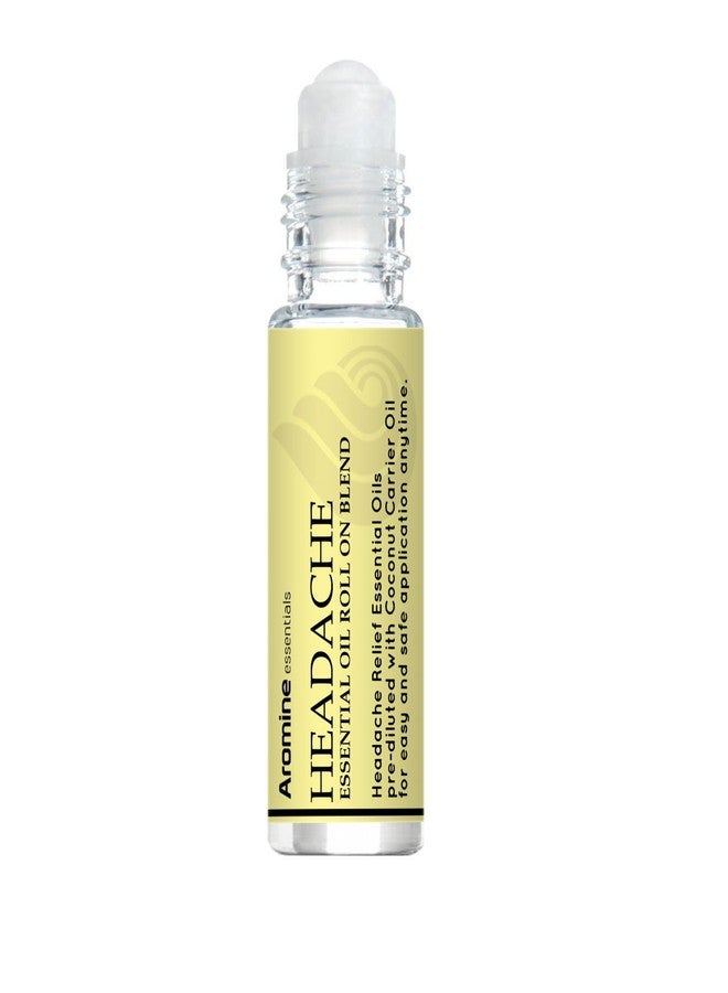 Aromine Headache Relief Essential Oil Roll On, Pre-Diluted 10ml (Pack of 2) - Image 4